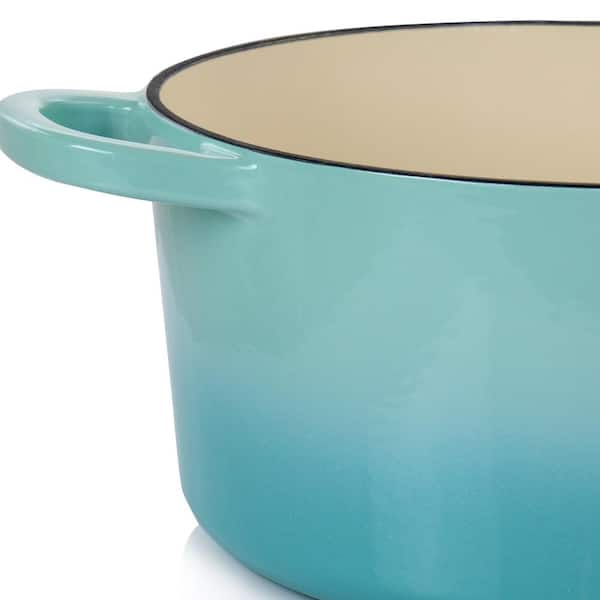 Enameled Cast Iron Dutch Oven, Oval 5.5 Quart - BGE - Bassemiers