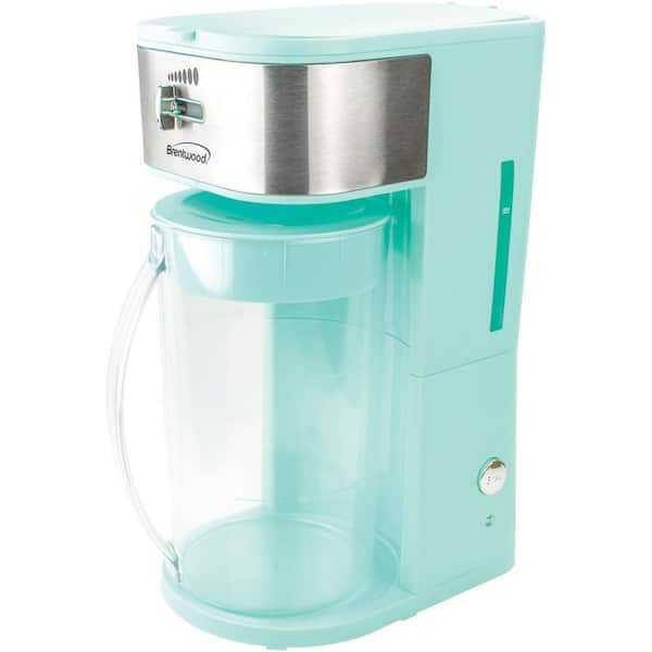 Brentwood 8-Cup Blue Iced Tea and Coffee Maker
