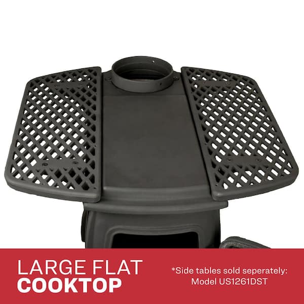 US Stove US Stove 900 sq. ft. Wood Stove US1261E - The Home Depot