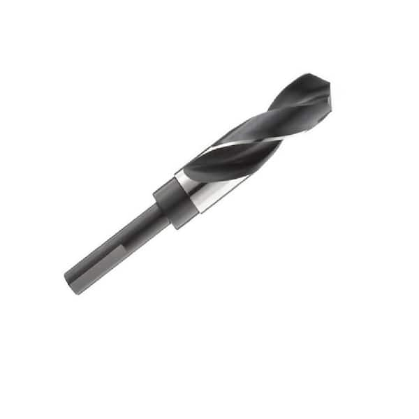 Drill America 47/64 in. High Speed Steel Twist Drill Bit with 3-Flat 1/2 in. Shank