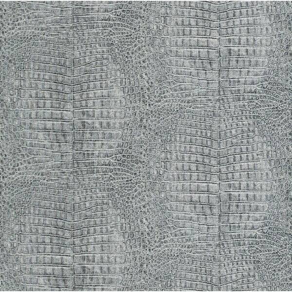 Unbranded Washington 56 sq. ft. Alligator Skin Wallpaper