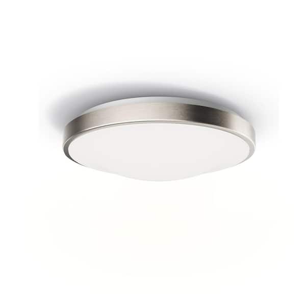 Philips 13 in. 5-in-1 Selectable Color Temperature Integrated LED Flush Mount Ceiling-Light (2-Pack)