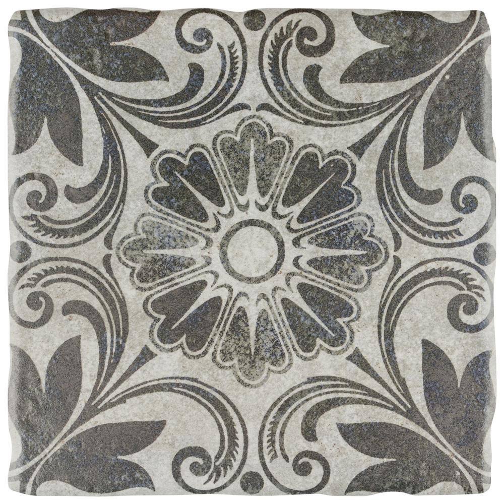 Costa Cendra Decor Dahlia 7-3/4 in. x 7-3/4 in. Ceramic Floor and Wall Take Home Tile Sample price history on PriceWatchPro