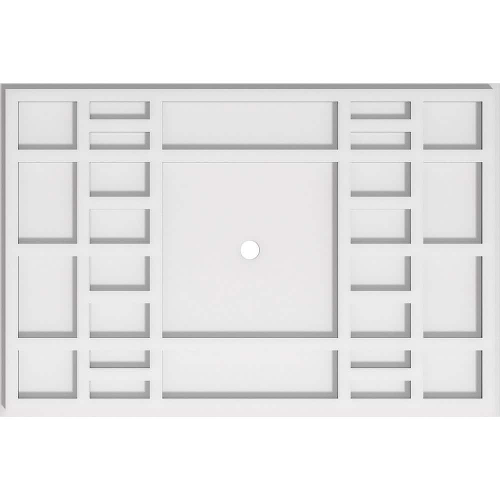 26 in. W x 17-3/8 in. H x 1 in. ID x 1 in. P Beaux Architectural Grade PVC Contemporary Ceiling Medallion price history on PriceWatchPro