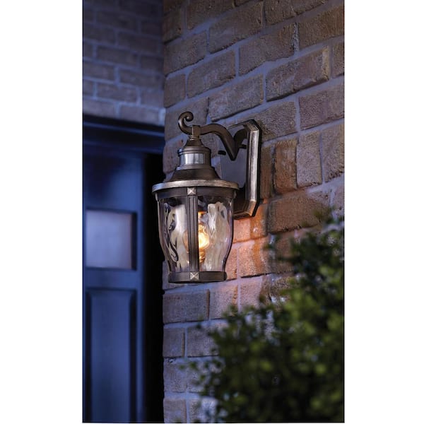 Avery Home Lighting Bayland 3-Light Outdoor Bronze Wall Light