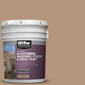 5 gal. #MS-17 Tierra Elastomeric Masonry, Stucco and Brick Exterior Paint