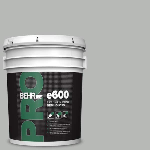 5 gal. #N460-3 Lunar Surface Semi-Gloss Acrylic Exterior Paint