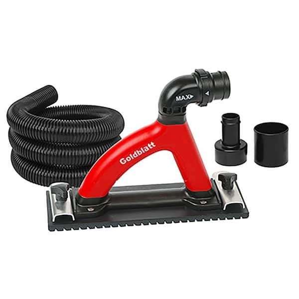 Goldblatt Dust Free Drywall Hand Sander Tool Includes 6 ft. Hose
