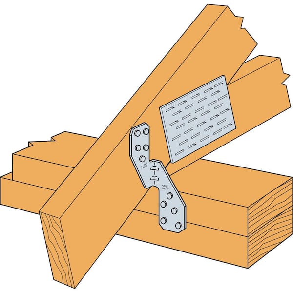 Simpson Strong-Tie H2.5A 18-Gauge Stainless-Steel Hurricane Tie H2