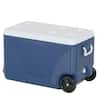 Rubbermaid 45 Qt. Blue Wheeled Cooler FG2A9102MODBL - The Home Depot