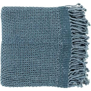 Monaco Denim Throw Blanket