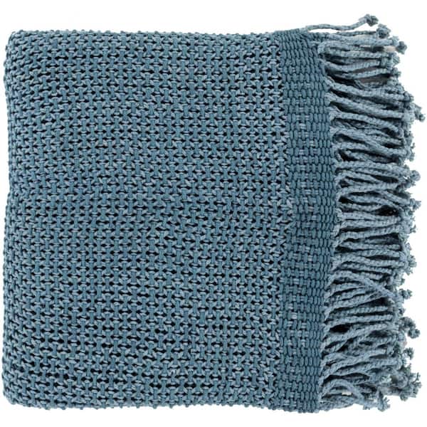Livabliss Monaco Denim Throw Blanket
