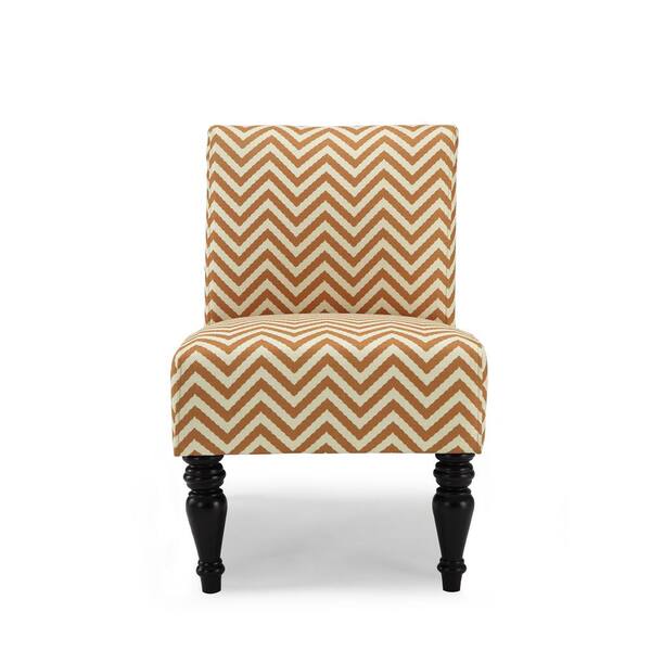 Unbranded Hampton Orange Ziggi Accent Chair
