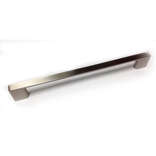 Richelieu Hardware 6-5/16 in. (160 mm) Modern Brushed Nickel Rectangular Cabinet Bar Pull