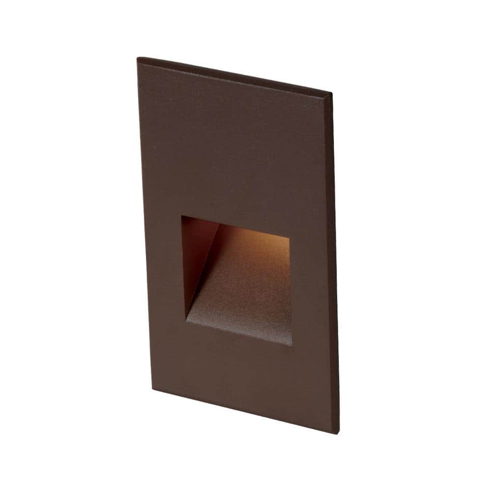 Dimmable Coastal Bronze LED Step Light - 1.5" x 5"