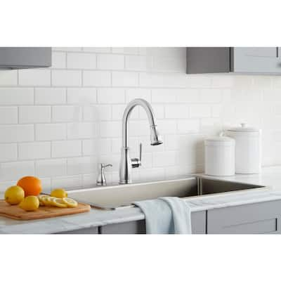 Glacier Bay Kitchen Faucets Kitchen The Home Depot