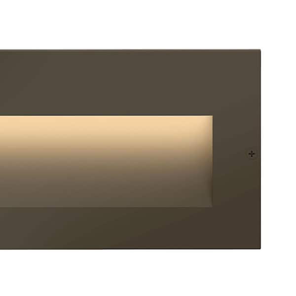 3.8-Watt Bronze Integrated LED 2700K Ultra Warm Luna Step Light 3.8-Watt Bronze Integrated LED 2700K Ultra Warm Luna Step Light