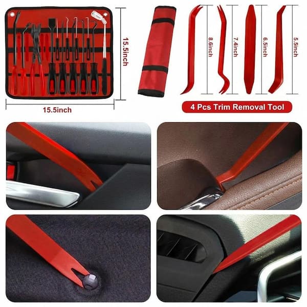 Oyezvary 17-Piece Hook and Pick Tool Set with Gasket Scraper Auto