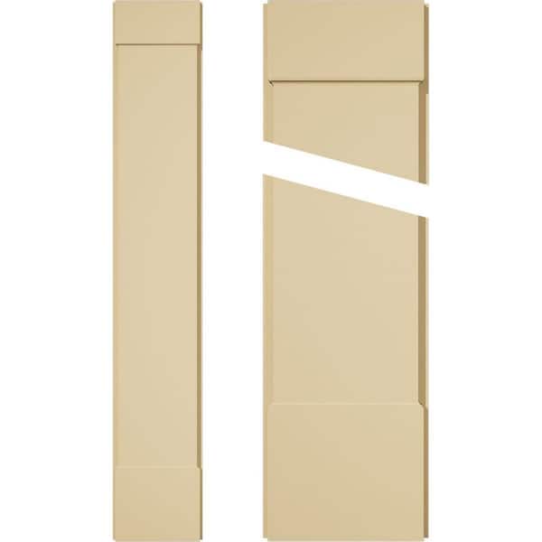 Ekena Millwork 2 in. D x 12 in. W x 72 in. L Primed Polyurethane Pilaster 1- Pack