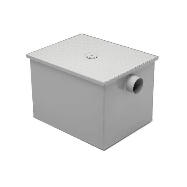 Zurn GT2700 3 in. No-Hub Grease Trap with Flow Control, 25 GPM