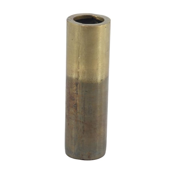 Novogratz 14 in. Brown Aluminum Metal Decorative Vase