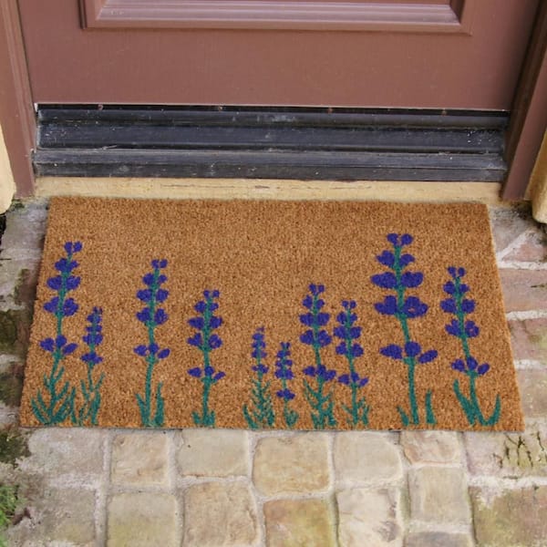 22 X 47 Trafficmaster Rubber Molded Coir Door Mat With Welcome