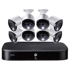 DIY 16-Channel 4K Ultra HD With 2TB HDD DVR Security System with and 8 4K Wired Active Deterrence Cameras