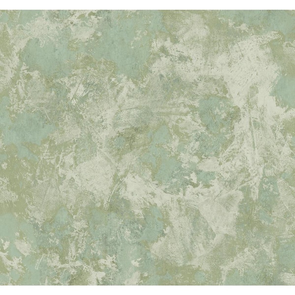 Seabrook Designs Newton Faux Off-White and Mint Paper Strippable Roll (Covers 60.75 sq. ft.)