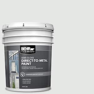 5 gal. #PPU26-13 Silent White Semi-Gloss Direct to Metal Interior/Exterior Paint