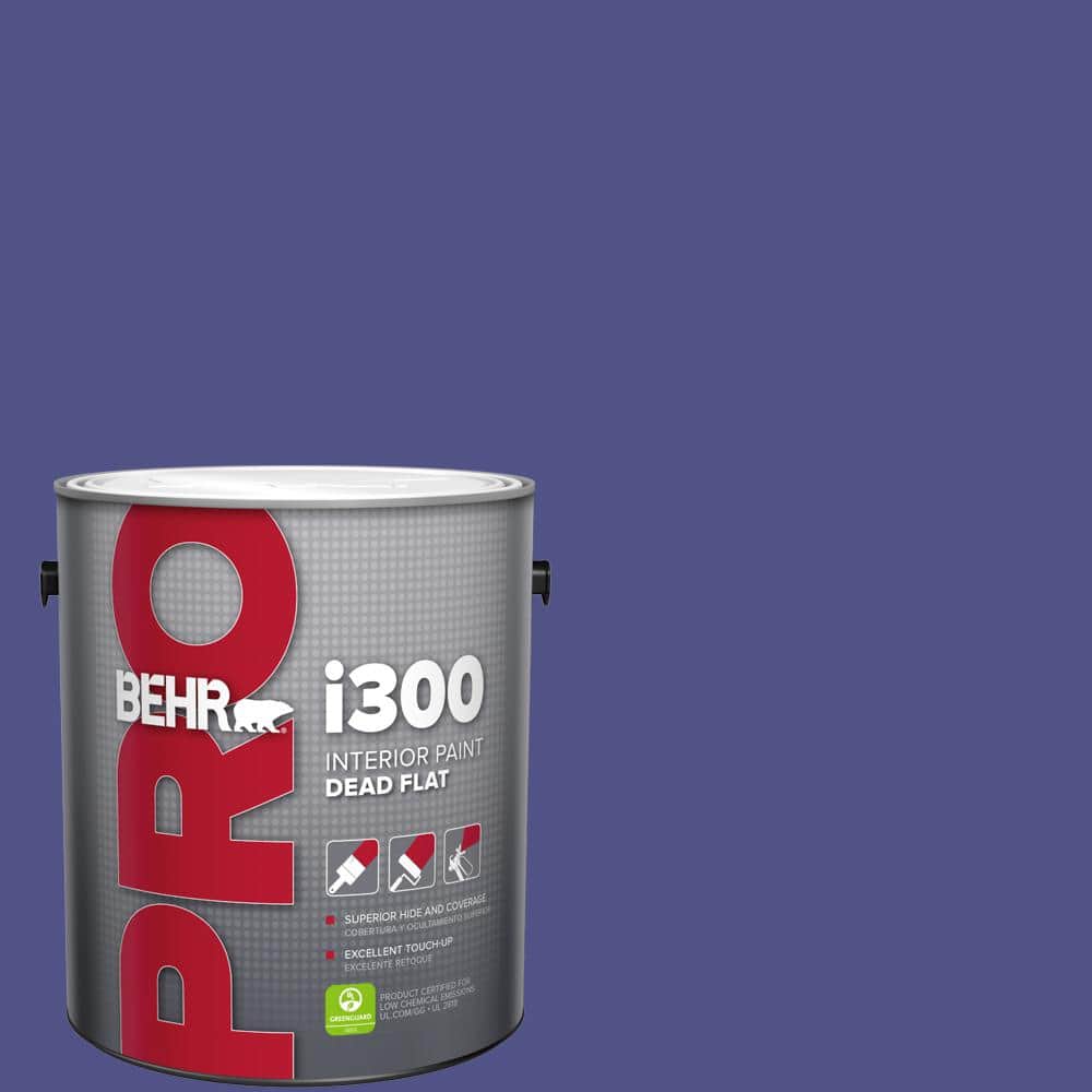 1 gal. #P550-7 Purple Prince Dead Flat Interior Paint price history on PriceWatchPro