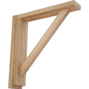 Ekena Millwork 2-1/2 in. x 10-3/4 in. x 10-1/4 in. Red Oak