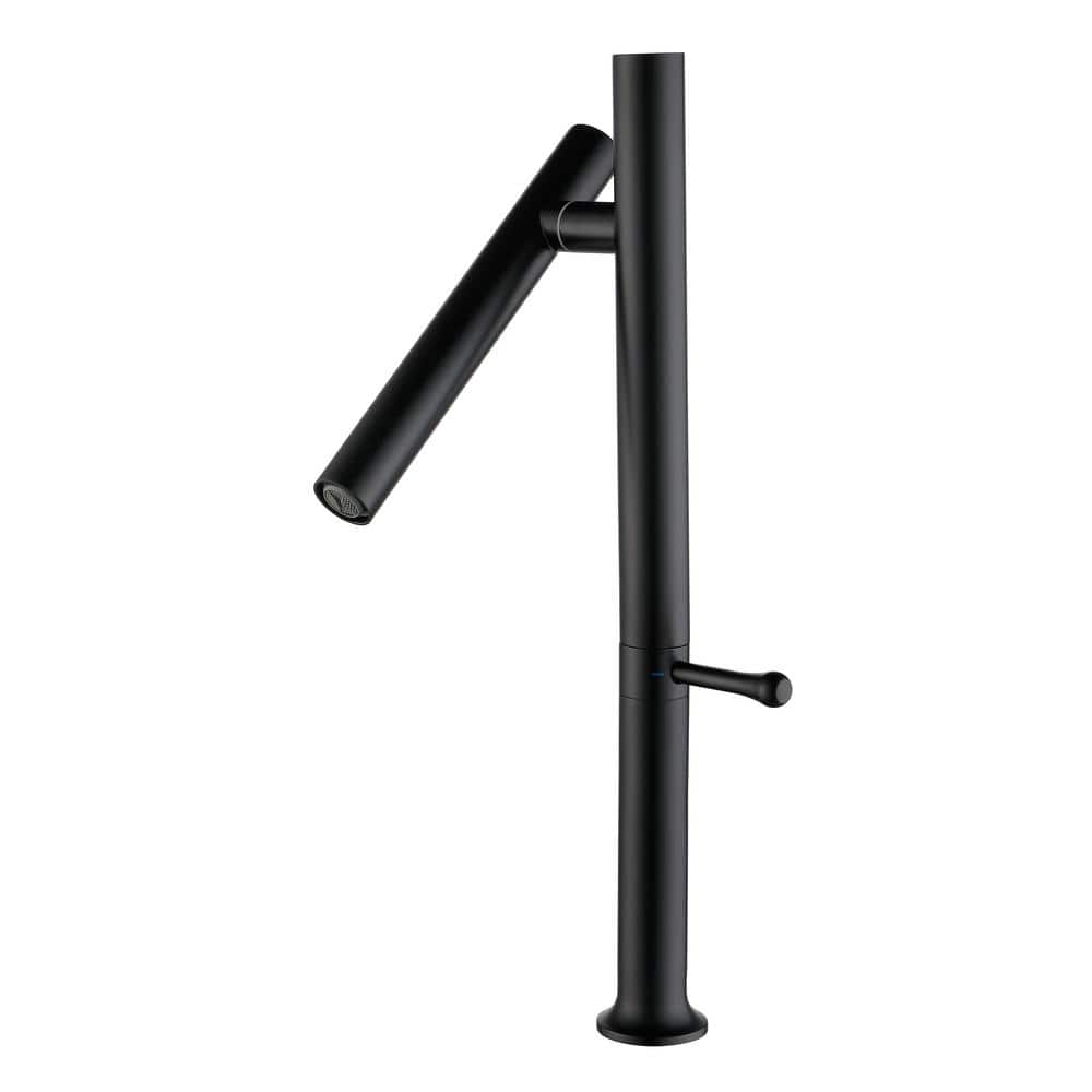 Single Handle Single Hole Bathroom Faucet Rotate 90 Degrees Matte Black price history on PriceWatchPro