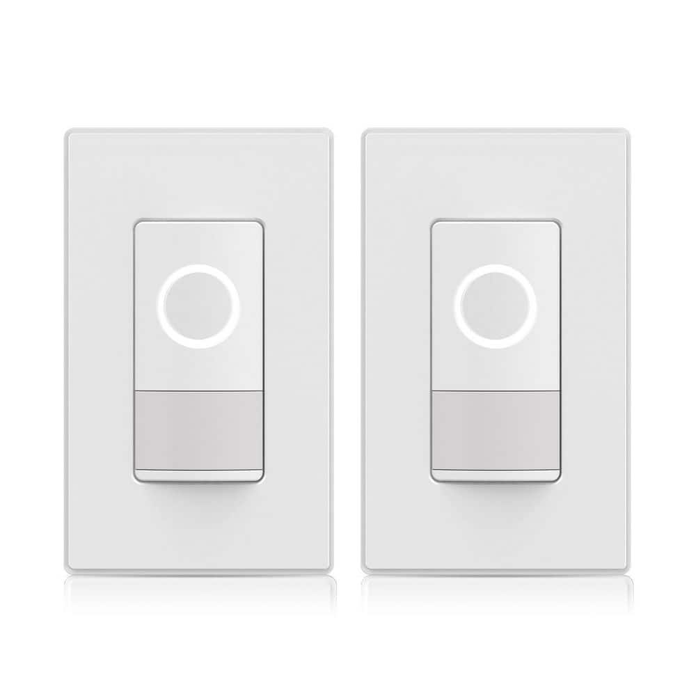 SwitchLight グレー LIGHT SWITCH – Single Pole with Pilot Light – Part Surge