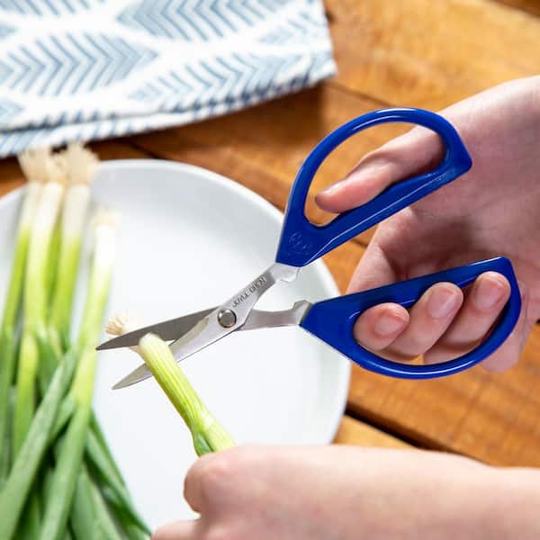 Joyce Chen Unlimited Kitchen Scissors, Blue