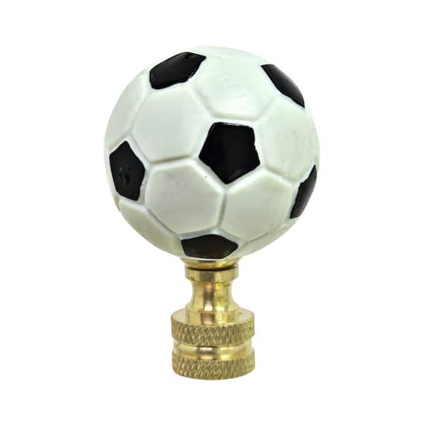 Aspen Creative Corporation 1-3/4 in. Plastic Soccer Ball Finial with ...