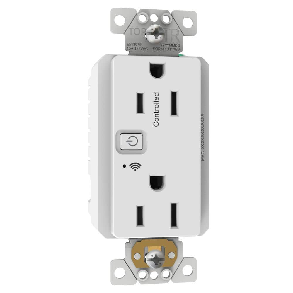 X Series 15 Amp 125-Volt Tamper Resistant Indoor Matter Smart Wi-Fi Energy Monitoring Duplex Outlet Receptacle Matte price history on PriceWatchPro