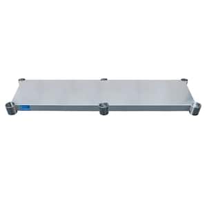 Additional Galvanized Steel Undershelf for 18 in. x 84 in. Kitchen Prep Table Adjustable Galvanized Steel Undershelf