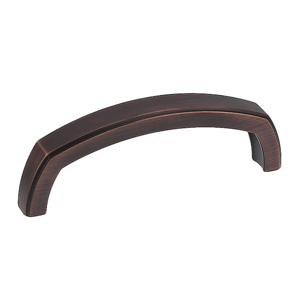 Richelieu Hardware Prevost Collection 3 3/4 in. (96 mm) Brushed Oil-Rubbed Bronze Transitional Cabinet Arch Pull