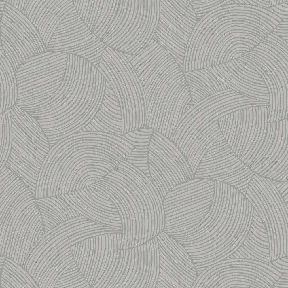 57.5 sq. ft. Metallic Smoke Symphony Geometric Unpasted Nonwoven Paper Wallpaper Roll price history on PriceWatchPro