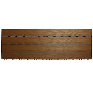 NewTechWood UltraShield Naturale 1 ft. x 1 ft. Quick Deck Outdoor