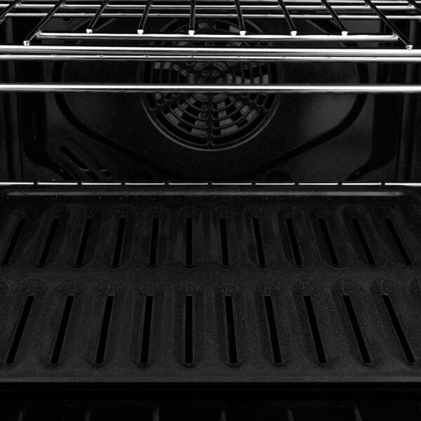 zanussi built in double fan oven