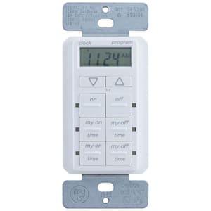 Westek SMARTLAMP Lamp Timer, 125 V, 40 W, 7 days Time Setting, White 