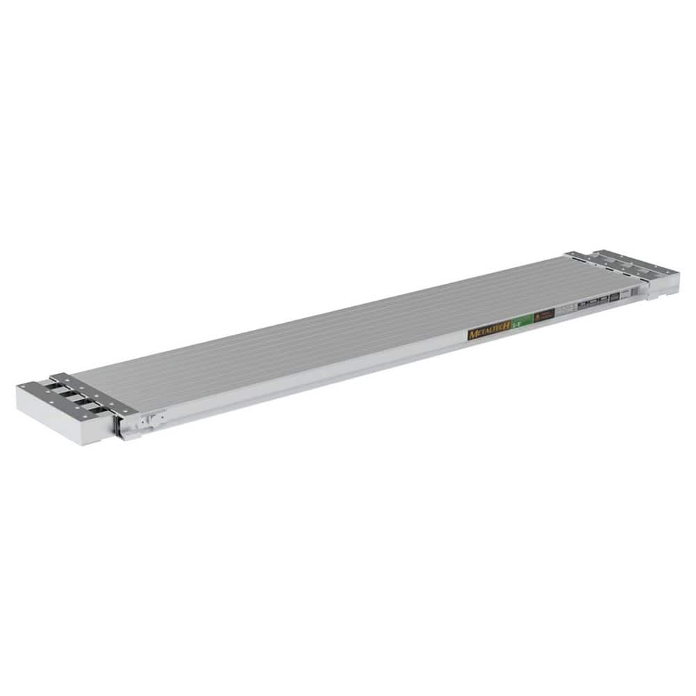 MetalTech 6 ft. - 9 ft. Aluminum Telescopic Work Plank, Scaffolding ...