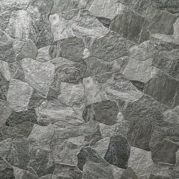 MSI Neptune Gray Stone Look Matte Porcelain Floor and Wall Tile 17