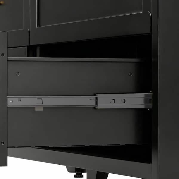black brimnes dresser Ikea 3-Drawer  SUpost This high chest gives you plenty of storage without taking up too much room BRIMNES 3-drawer chest, black, 78x46x95