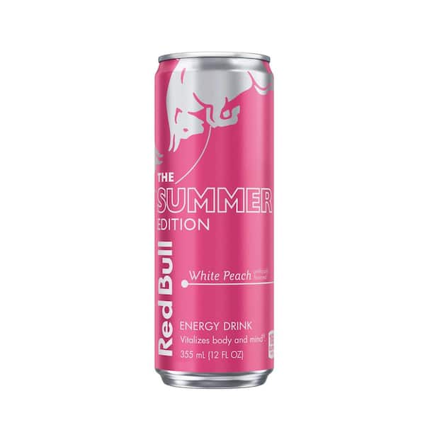 RedBull White Peach 12 fl. oz. Can