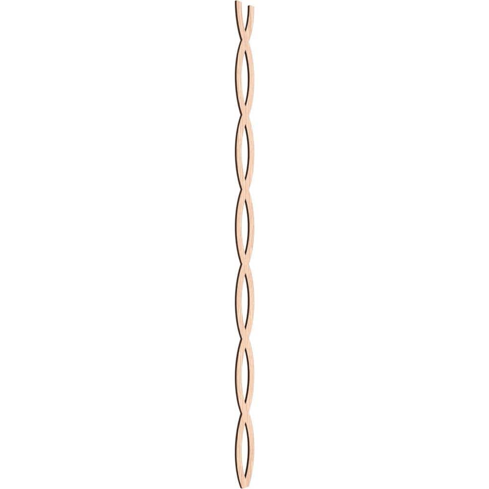 Rakaia 47" Red Oak Decorative Slat Wall Panel Kit