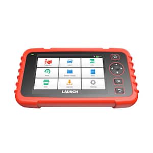5 in. OBD2 Scanner Vehicle Diagnostic Car Code Reader with All Systems and 3 Functions
