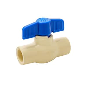 1/2 in. CPVC Solvent x Solvent Ball Valve