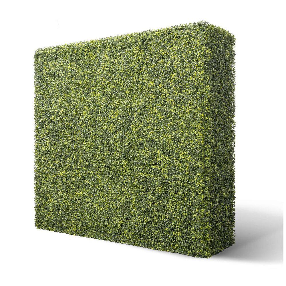 18 in. x 54 in. x 18 in. Plastic Artificial Boxwood Hedge Garden Fence with Faux Leaves for Party Home Yard, 1-Piece price history on PriceWatchPro